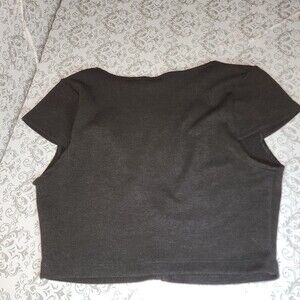 Sexy Black crop top by MOTEL (M)